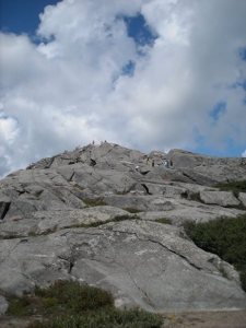 Looking at the summit