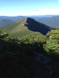 View from Mt. Bond looking back at Bondcliff.