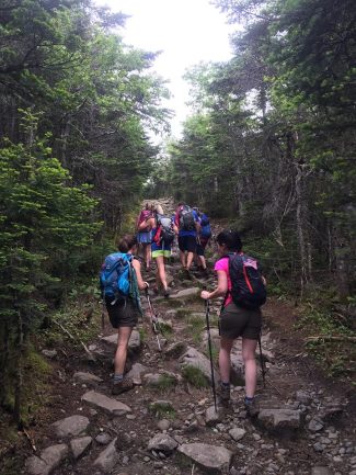 The going gets tough.